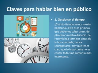 Claves Para Hablar Bien En Público Pptx Talk Show Genres