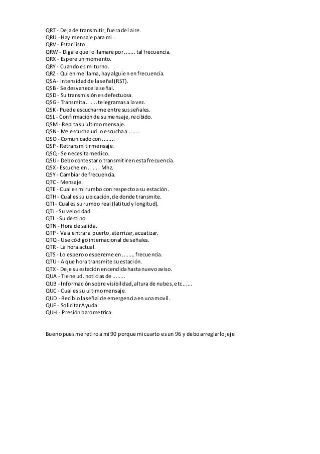 Claves y códigos usados por la policía Claves y códigos usados por la policía