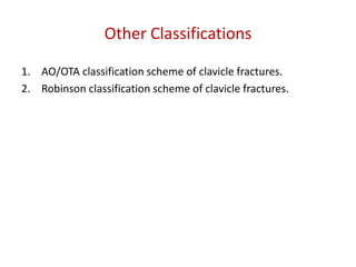 Clavicle and scapular fracture | PPTX