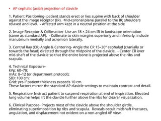 CLAVICLE, ACJ and SCJ radiographic technique.pptx