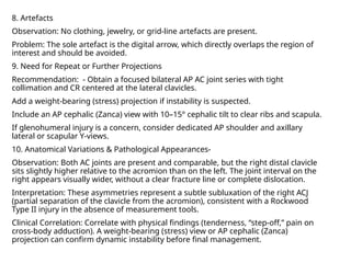 CLAVICLE, ACJ and SCJ radiographic technique.pptx