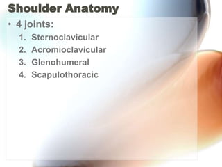 Clavicle Fractures & ACJ Injuries | PPTX