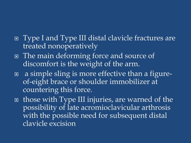 Clavicle fractures&acromio clavicular joint injuries | PPTX | Death ...