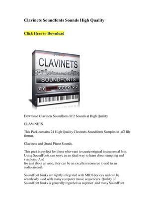 how to use soundfonts how to use soundfonts