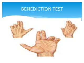 BENEDICTION TEST 
 