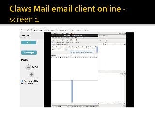 Claws Mail email client online