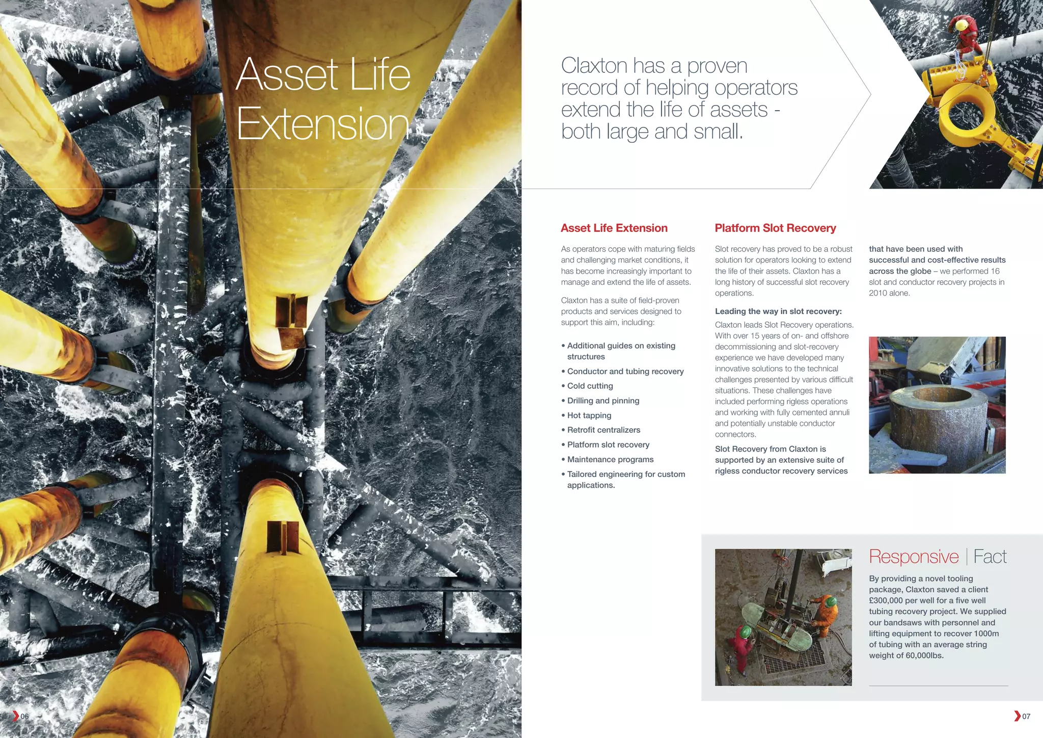 Claxton products and services overview | PDF