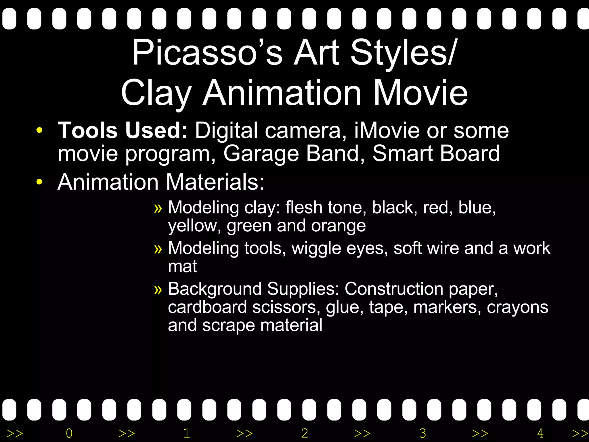 Custom Animation Lesson Plan Clayanimationlessonplan2 | PPT