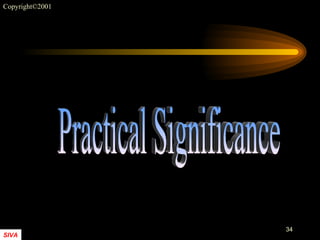 Practical Significance 