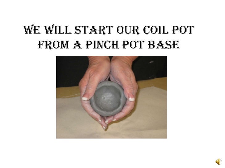 Clay pot demo for grade 4