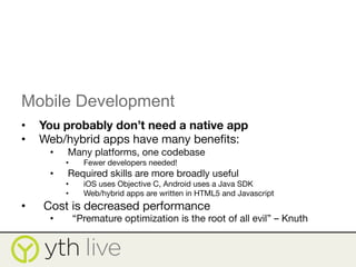 So You Think You Can App? | PPT