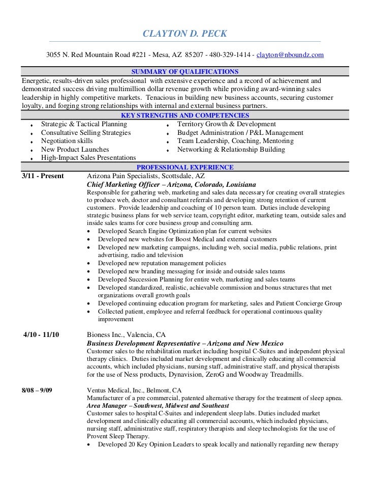 sales representative resume templates