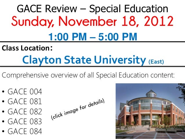 Special Education GACE Review