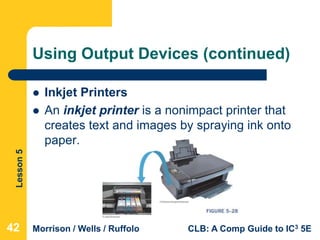 Morrisons Printer Ink Computer Literacy Lesson 5 | PPTX