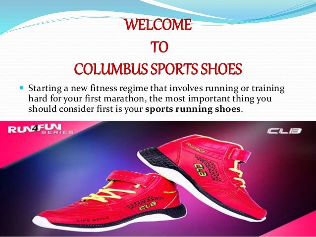 columbus sports shoes new models