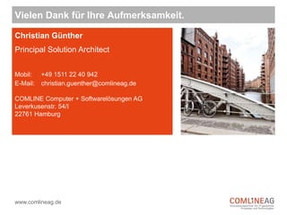 „ML as a Service“ oder OnPremise mit DevOps
 Es gibt eine Reihe von Anbietern, die Machine Learning als Service anbieten
– Amazon Machine Learning etwa.
 Hierbei wird die Infrastruktur zur Verarbeitung der Massendaten auf
leistungsfähigen Cloud-Umgebungen delegiert.
 Über APIs können bestehende Anwendungen mit diesen Services
kommunizieren.
 Will man ML wirklich selbst „betreiben“ oder implementieren, so kommt man
an einen DevOps Ansatz mit automatisierten Build-Pipelines und potentiell
bis zu hunderten von Deployments pro Tag (oder noch mehr) nicht herum.
 