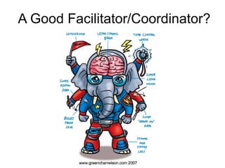 A Good Facilitator/Coordinator?
 