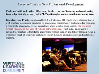 cc  Steve Wheeler, University of Plymouth, 2010... and it’s often self organized