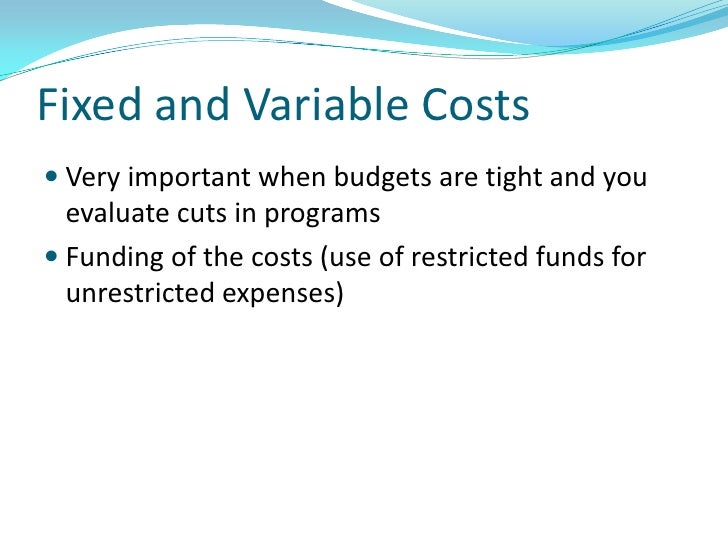 budgeting for non profits