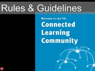 Connected Learning Community Orientation