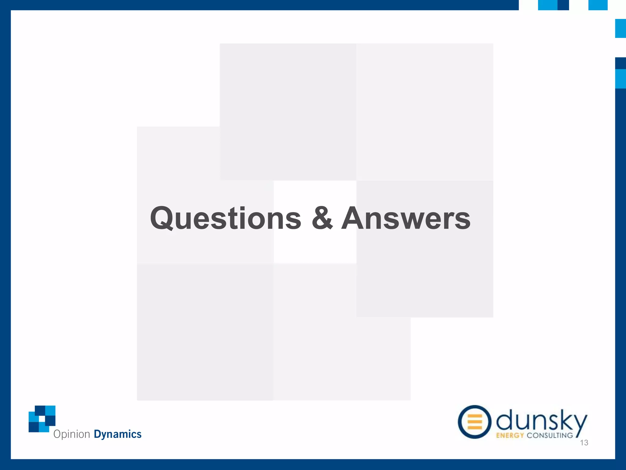 Questions & Answers
13
 