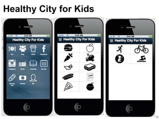 Healthy City for Kids
22
 