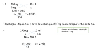 Cálculo de diluição e Rediluição.pdf
