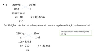 Cálculo de diluição e Rediluição.pdf