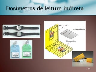 58
Dosímetros de leitura indireta
 
