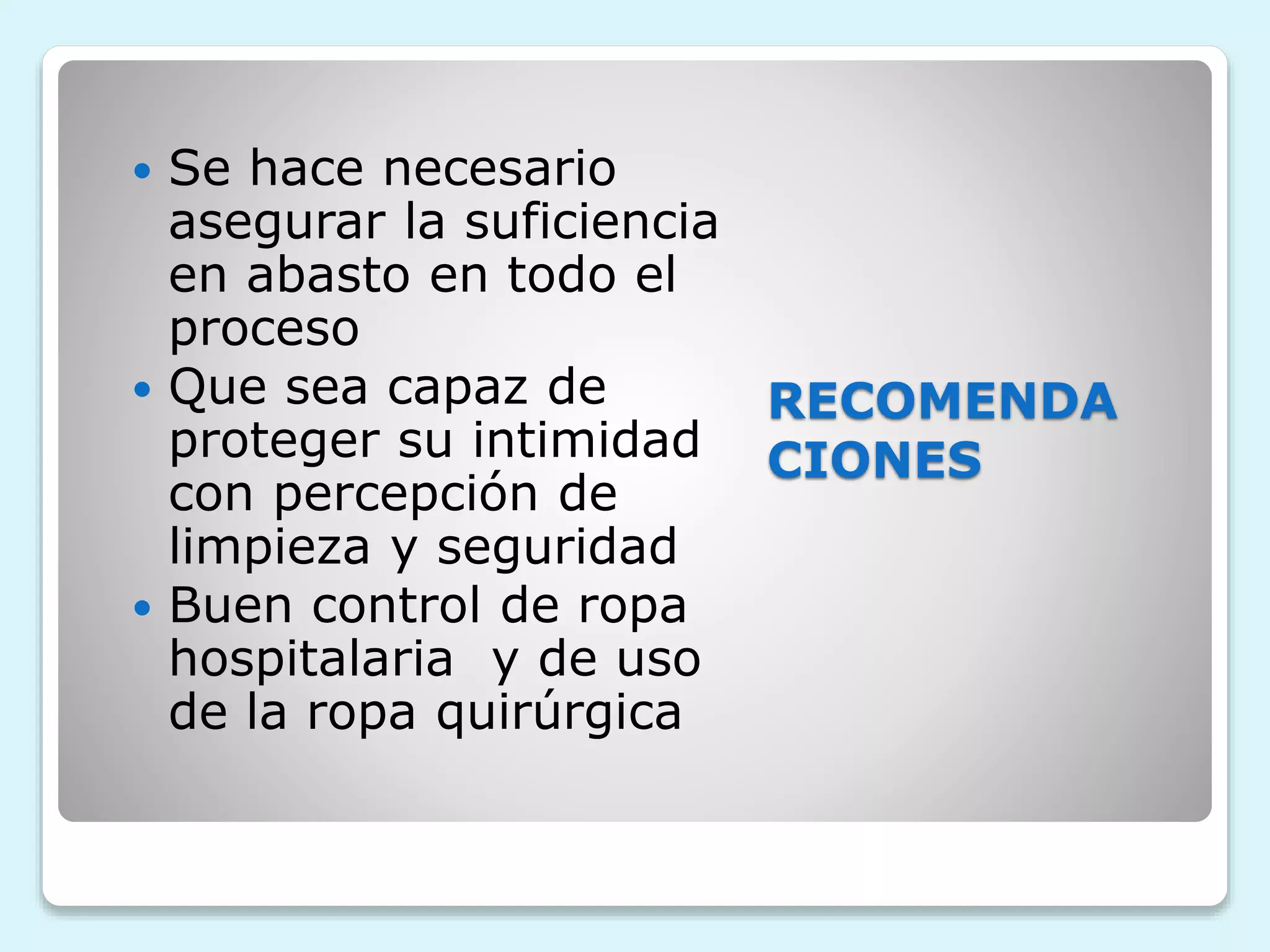 Cálculo de ropa | PPTX