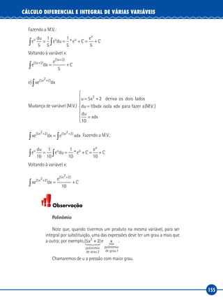 Cálculo diferencial e integral de várias variáveis   unid iii