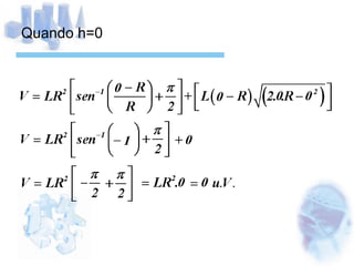 Quando h=0 