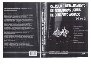 Cálculo e detalhamento de estruturas usuais de concreto armado volume 2 roberto chust carvalho