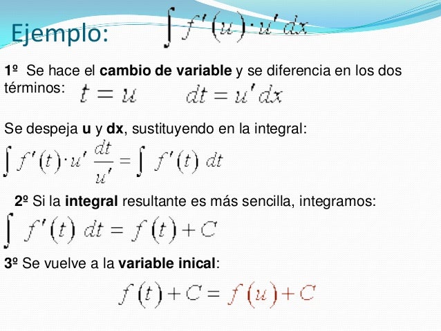 Cálculo integral