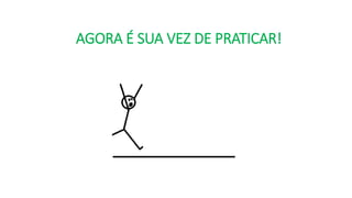 AGORA É SUA VEZ DE PRATICAR!
 