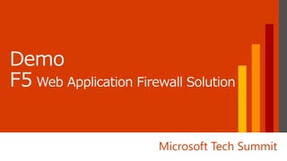 Microsoft Tech Summit
 