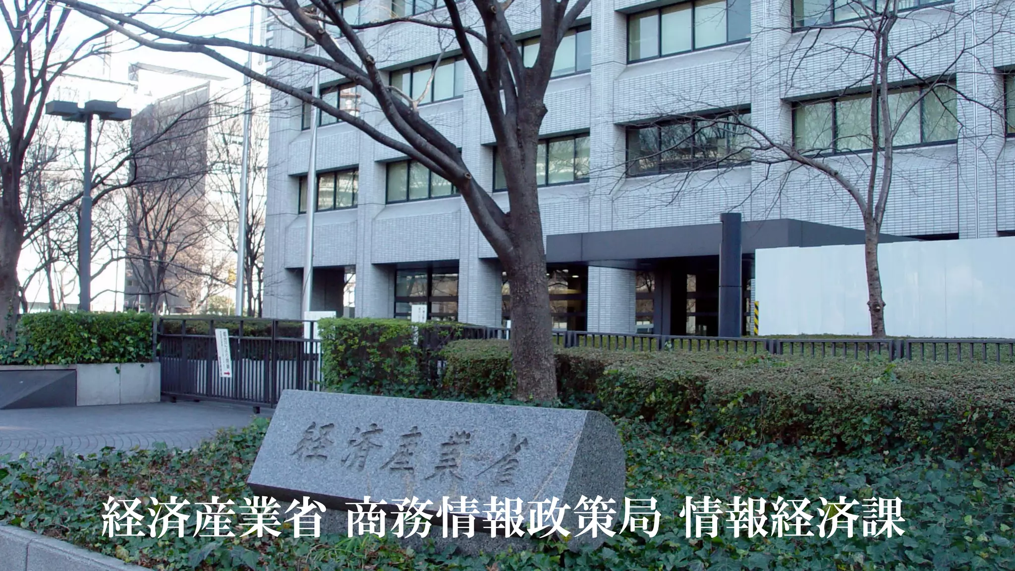 経済産業省 商務情報政策局 情報経済課
 