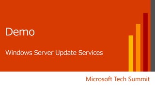 Microsoft Tech Summit
 