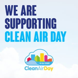 We are
Supporting
Clean Air Day
 