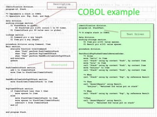 Clean COBOL Lightning Talk - Ox:Agile 2019 | PPT