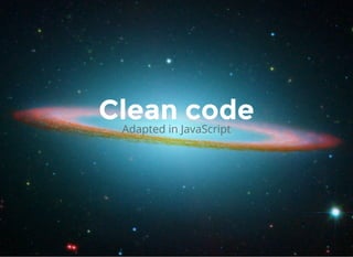 Clean code in JavaScript | PPT