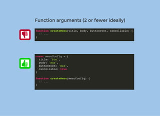 Clean code in JavaScript | PPT