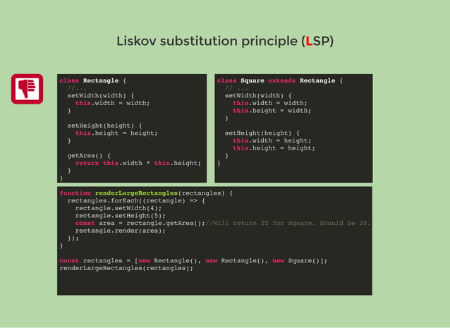 Clean code in JavaScript | PPT