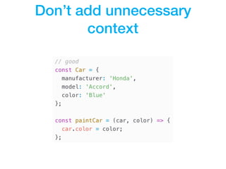 clean code javascript: clean code concepts adapted for... Concepts of Clean Code adapted for JavaScript - Tech'n'Drinks @myposter ...