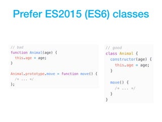 clean code javascript: clean code concepts adapted for... Concepts of Clean Code adapted for JavaScript - Tech'n'Drinks @myposter ...