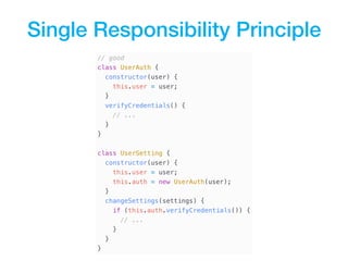clean code javascript: clean code concepts adapted for... Concepts of Clean Code adapted for JavaScript - Tech'n'Drinks @myposter ...