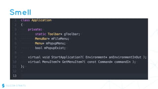 Clean code - smells and heuristics | PDF