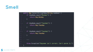 Clean code - smells and heuristics | PDF