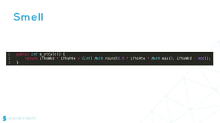 Clean code - smells and heuristics | PDF