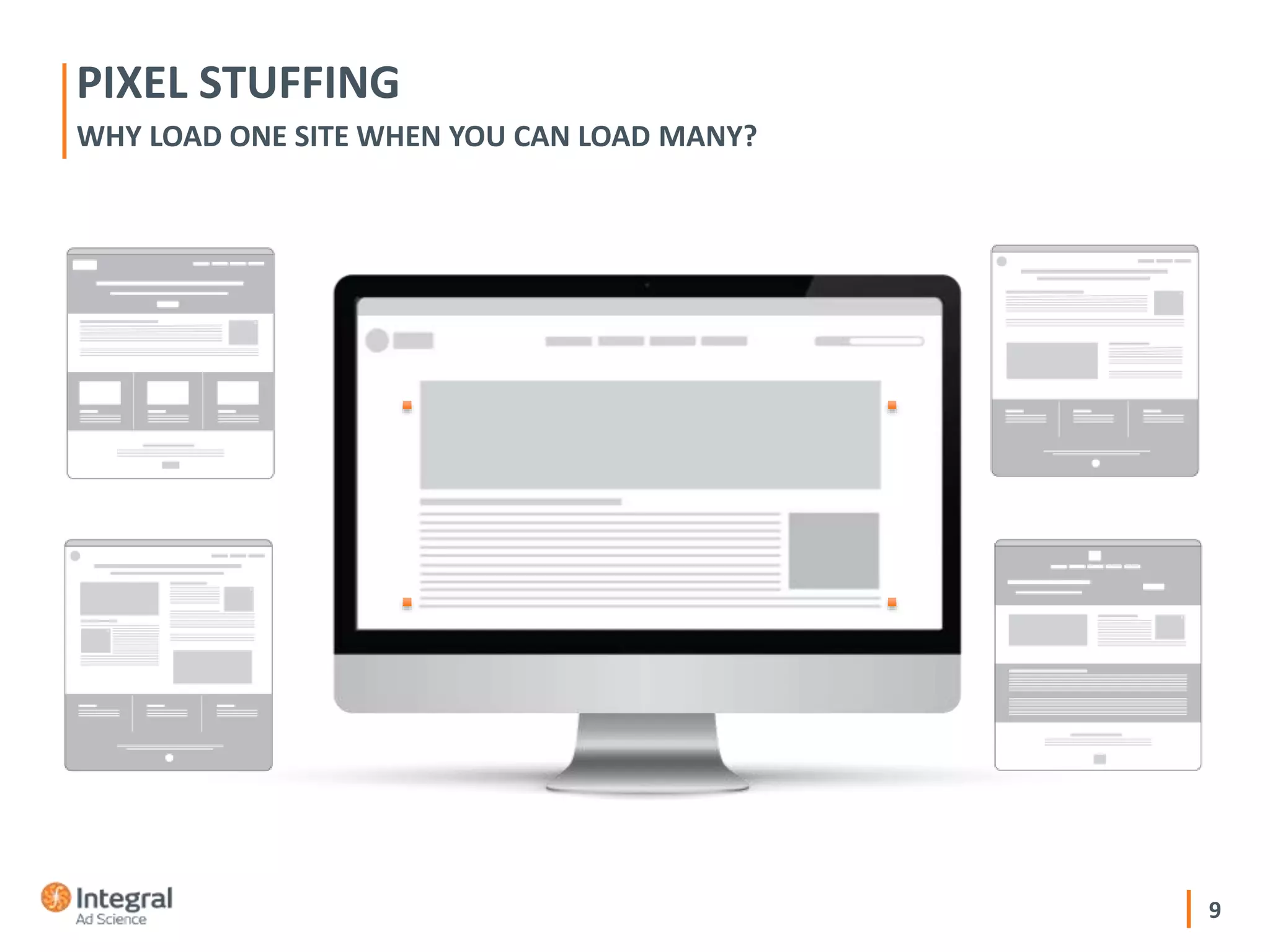PIXEL STUFFING
9
WHY LOAD ONE SITE WHEN YOU CAN LOAD MANY?
 